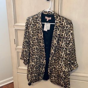 Philosophy leopard blazer